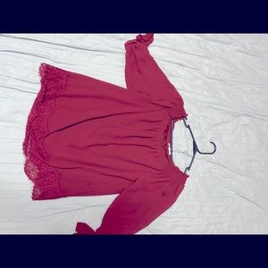 Maurice’s Flowy Lace Dressy top